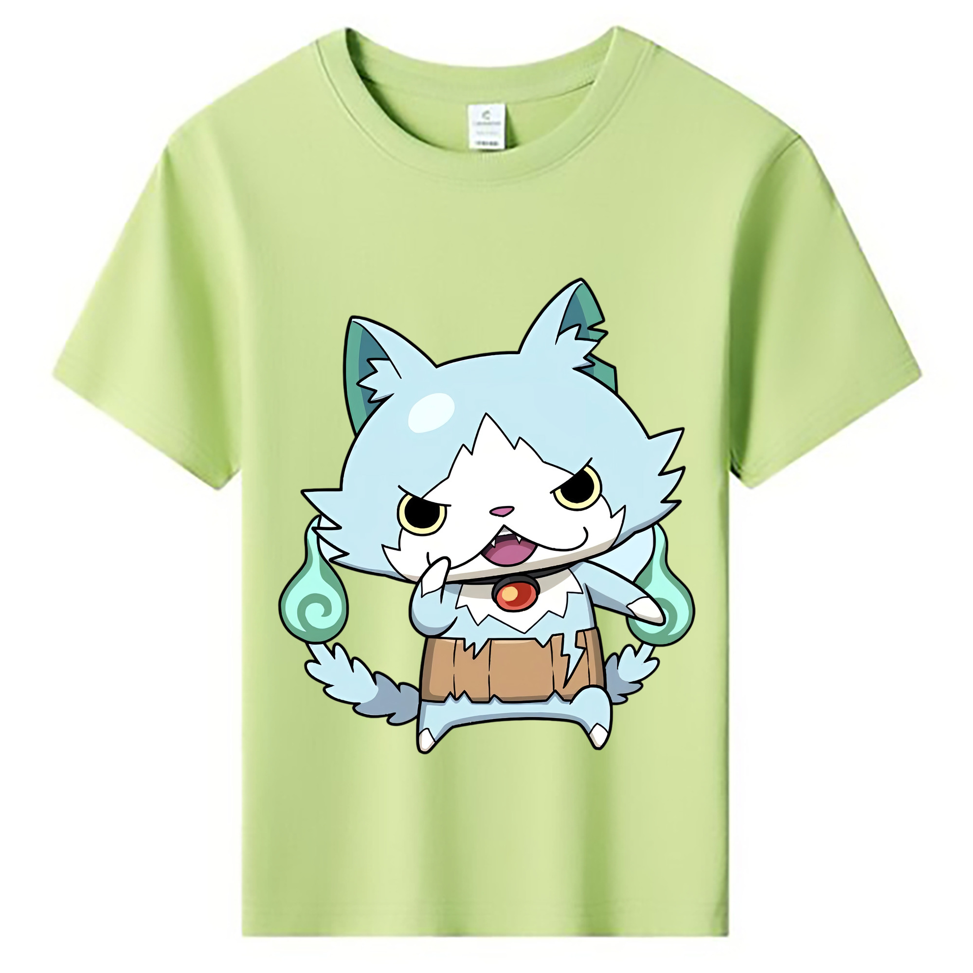 （画像用） 妖怪ウォッチ Yo-kai Watch 綿100％キッズTシャツ（フロントプリント）